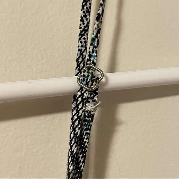 TOBI Gingham Wrap Dress with Ruffle Detail - Picture 7 of 7